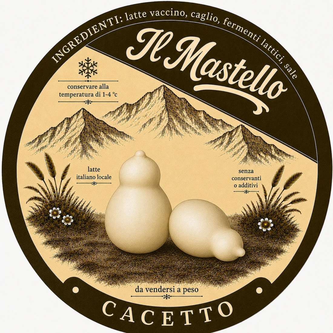 Etichetta Cacetto
