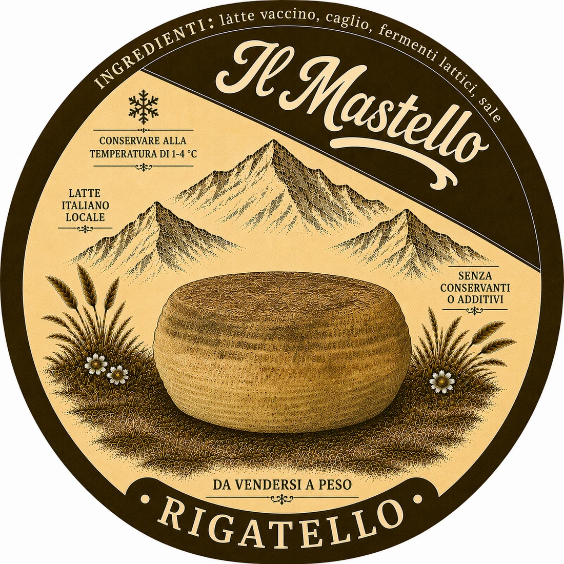 Etichetta Rigatello