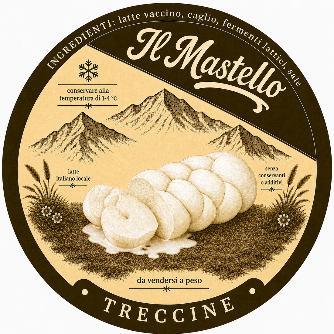 Etichetta Treccine